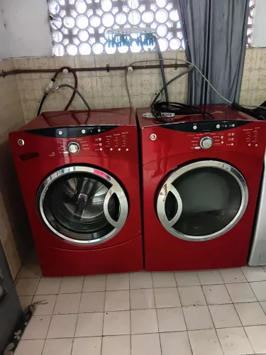 Lavadora e secadora profissional
