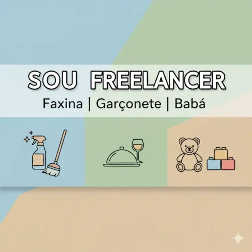 Eu sou free-lancer