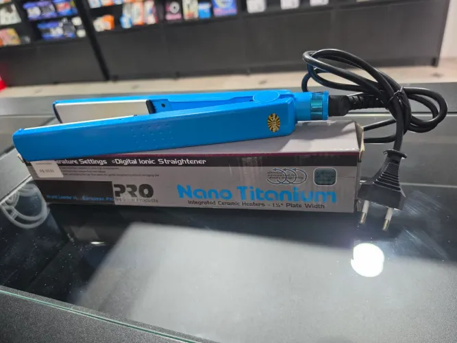 Chapinha prancha Nano Titanium, nova