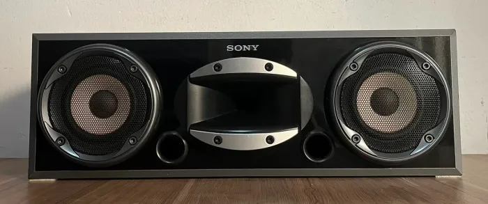 Caixa Central Sony Muteki Ss-Cnp16 140 RMS Leia Descrição 