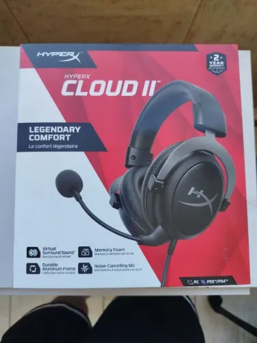 Headset HyperX Cloud II 7.1 Gamer Original Novo Lacrado