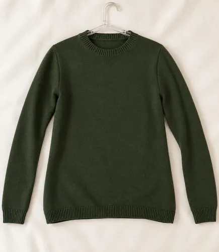 SUÉTER VERDE OLIVA - TAMANHO M