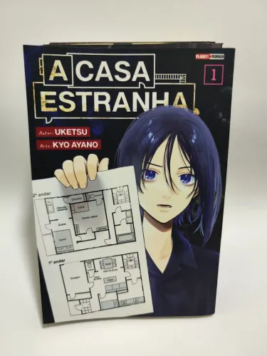 Mangá A Casa Estranha Kit com 5 Volumes Panini