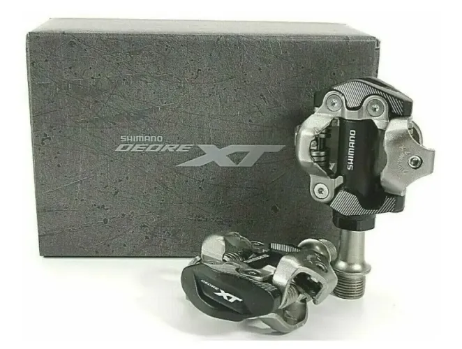 Pedal Shimano XT, novos, na caixa, sem uso
