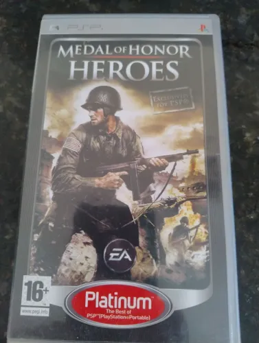 Jogo PSP Medal of Honor Heroes
