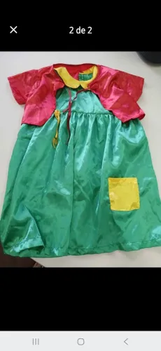 Fantasia chiquinha em cetim 8