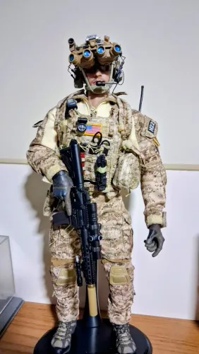 Figura de ação articulada 30cm militar USA força DELTA 1/6