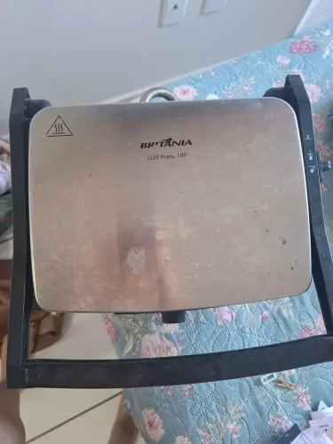 Grill e sanduicheira TAMANHO EXTRA GRANDE