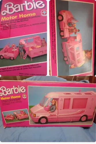 Motorhome Barbie anos 90 completo para colecionadores