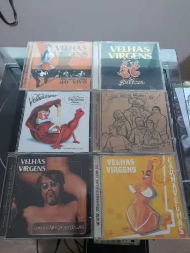 Cds Velhas Virgens 6 títulos 