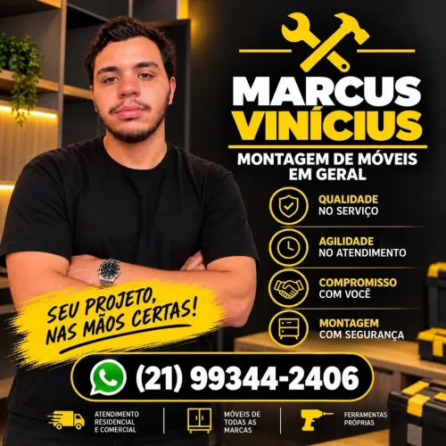 Montador de móveis especializado.
