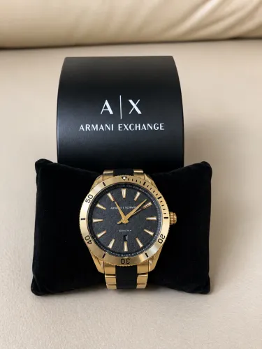Relógio Armani Exchange AX1825 Original Dourado