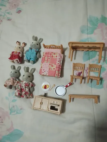 Sylvanian Families lote (leia a descrição)