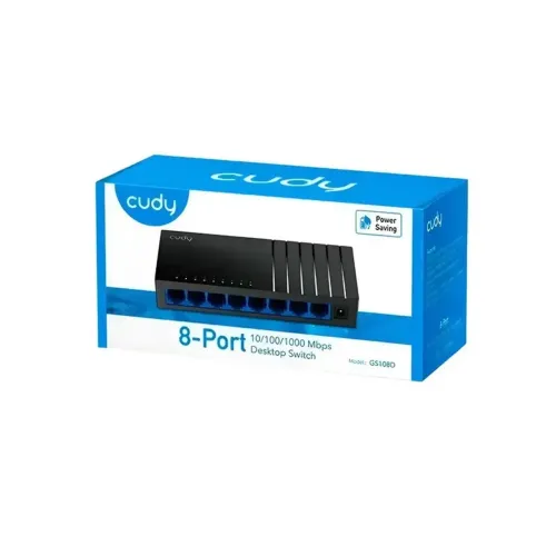 Switch de Rede 8 Portas - Cudy