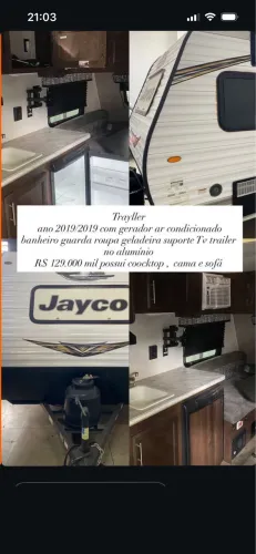 Trayller motor home caminhão ônibus