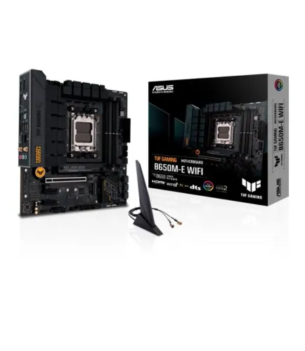 Placa mãe Asus B650m-E Tuf Gaming Wi-Fi - estado de nova