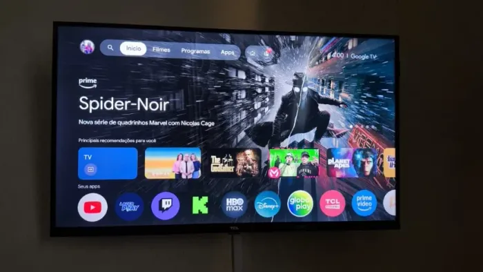 Smart Tv Tcl 32 Qled Full Hd S5k + Mi Box S Xiaomi 3a Geração 32gb 4k