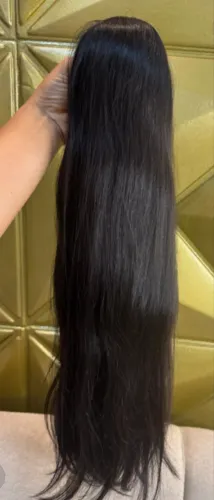 Cabelo humano 200 gramas 60 cm