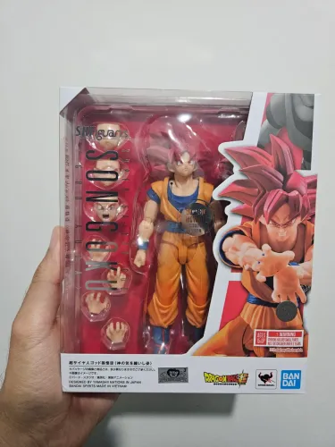 Goku god sh figuarts lacrado