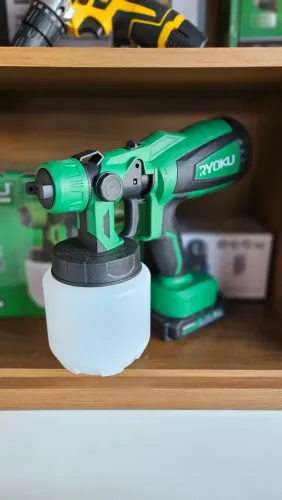 Pistola de Pintura RYOKU 20V a Bateria - Sem Compressor