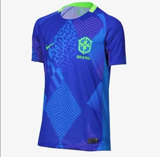 Camisa Seleção Brasileira Azul - Tamanho G