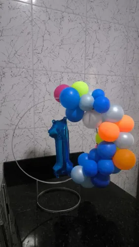 Balões personalizados pegue e monte