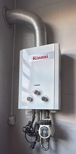 Aquecedor à gás Rinnai