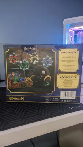 Headset gamer redragon Harry Potter Zeus 7.1