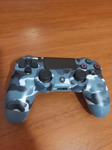 Controle Original PS4 Azul Camuflado