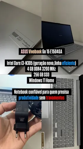 Notebook Asus I3 13ª geração