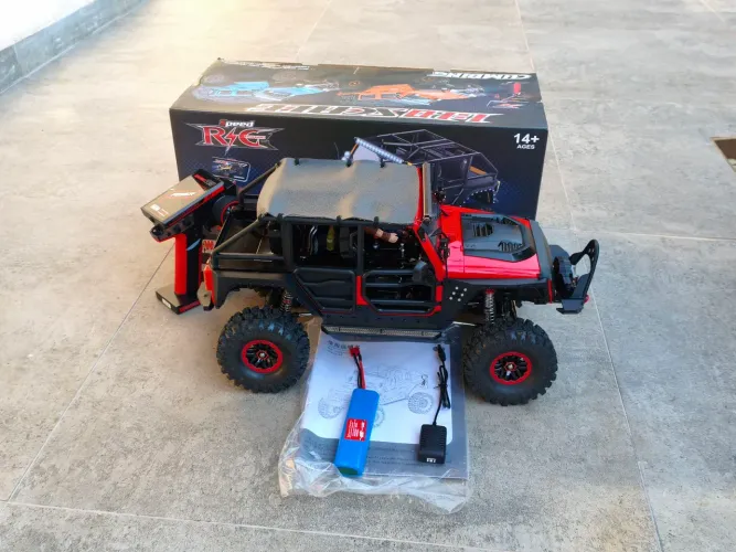 Crawler jeep WLToys 104026 1/10 4wd usado!! 