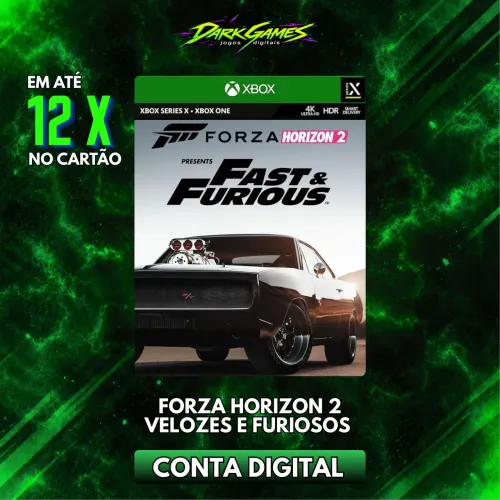 Forza Horizon 2 velozes e furiosos Xbox One