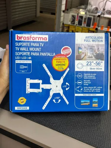 Suporte televisão articulado 25" a 56"