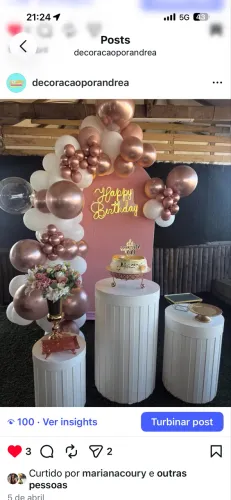 Decoraçao de festas