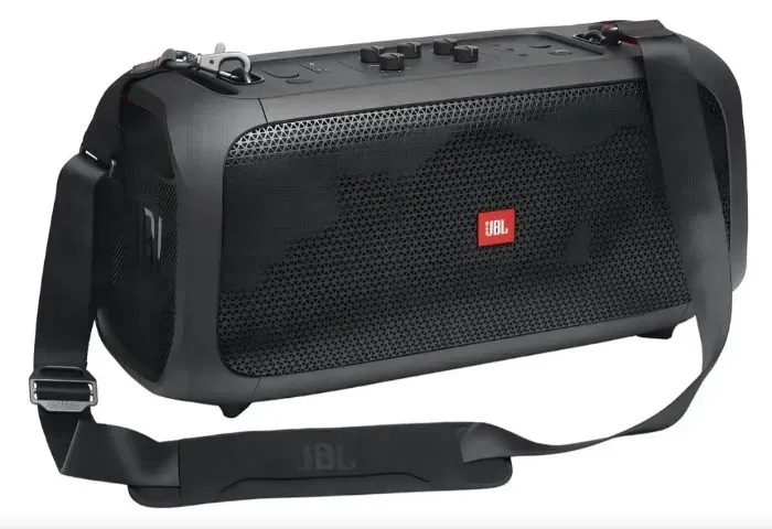Caixa de Som, JBL, PartyBox On The Go Essential, Com Microfone, Bluetooth, Show de Luzes,