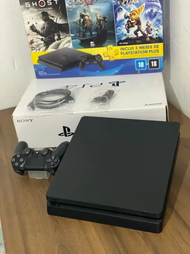Ps4 Slim 1tb + Controle Original