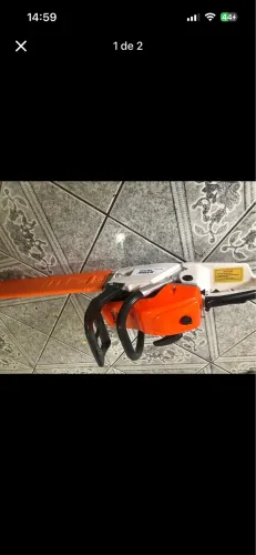 Motosserra stihl nova lacrada ms 382 com todas suas ferramentas