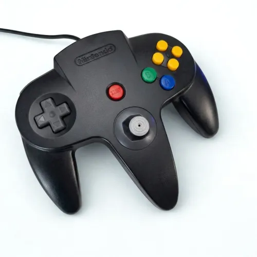 Controle Nintendo 64 Original Gradiente Preto - Usado