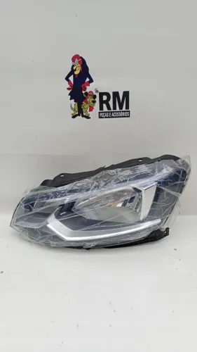 Farol Gol/voyage/saveiro G7 17/18 Friso Cromado Foco Simples Esquerdo/motorista
