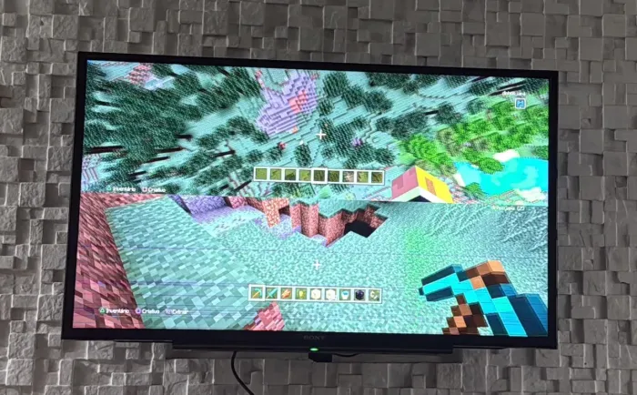 TV Sony 42? com linha verde na tela - Para peças