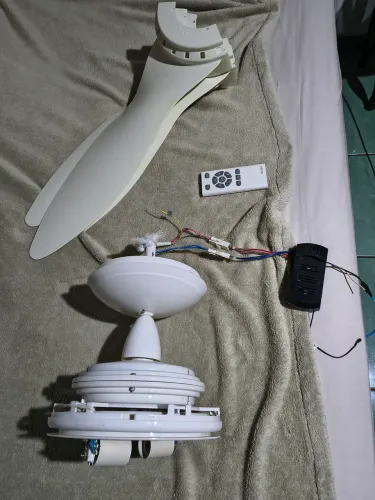 Ventilador de teto aliseu com controle remoto