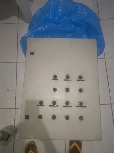 Quadro de chave elétrico para parte eletrica