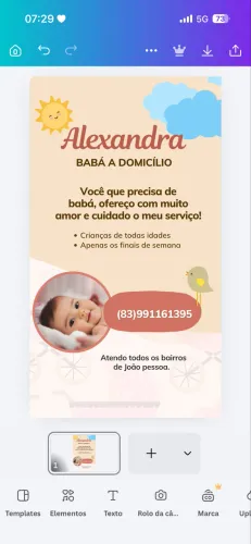 Serviço de babá 