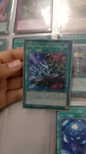Carta de Yu-Gi-Oh: vira páginas toon