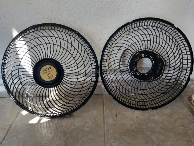 Grade de ventilador frente e traseira Arno 4 pás