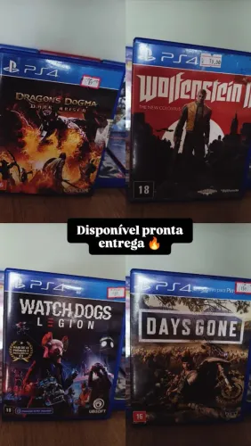 Jogos ps4 / ps5 impecável
