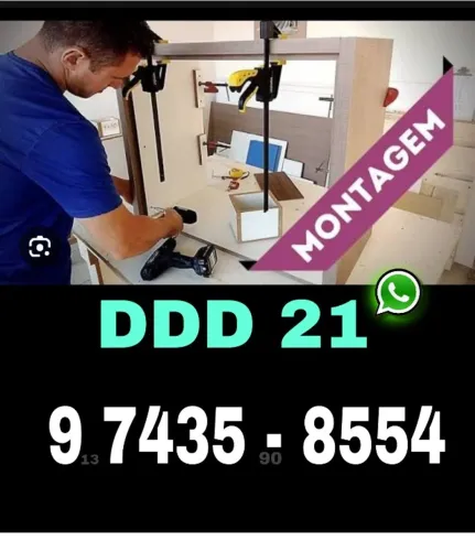 Montador de móveis residencial para guarda-roupas, armários, closet e cômoda