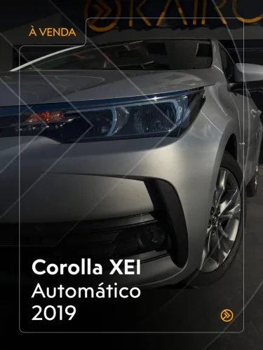 Toyota Corolla XEI 2.0 Flex 16V Aut. 2019