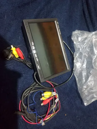 Monitor de câmera de ré, e câmera de ré