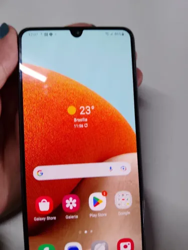 Celular Samsung A32 128 gb lilás em perfeito estado, 